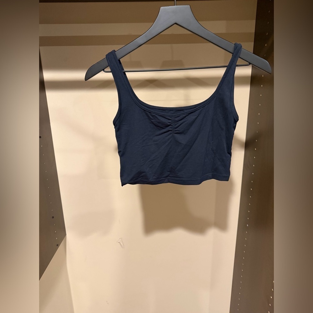 Alphalete Black Crop Top
